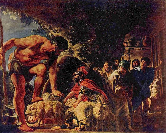 Jacob Jordaens Cave of Polyphemus china oil painting image